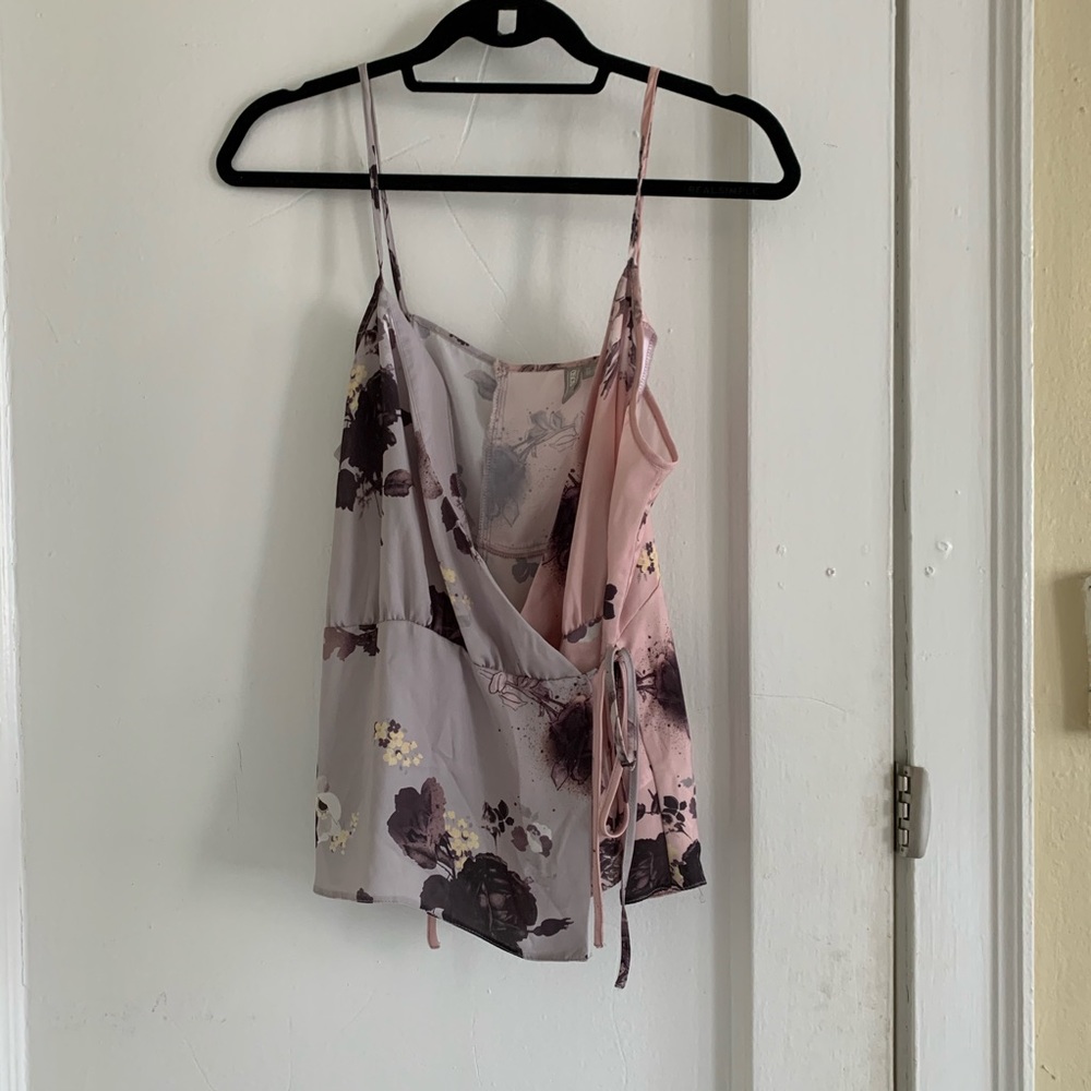 ASOS color block top